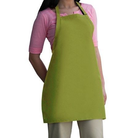 Mid Length Bib Aprons in Sage Green